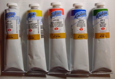 Production Ladoga oil paints