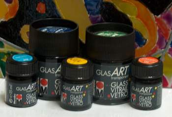 Production Marabu glasART