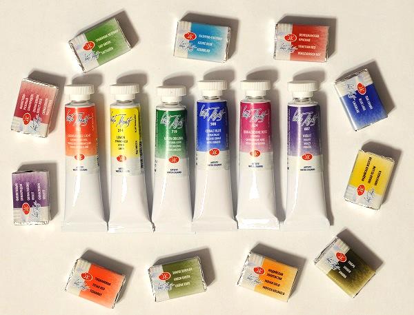 White Nights Watercolors 12 Tubes Set – Artistically Tested