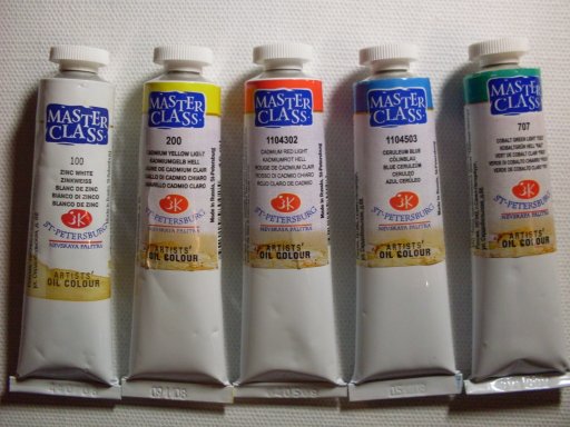 Production Master-Class oil paints